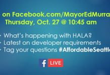 Join Mayor Ed Murray For HALA Q&A Today