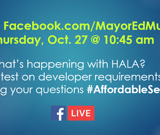 Join Mayor Ed Murray For HALA Q&A Today