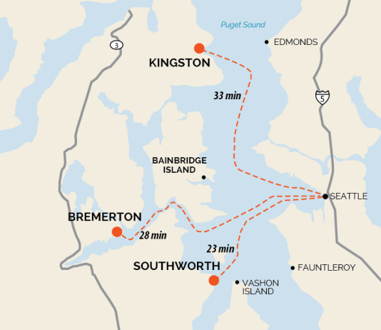 Kitsap Transit Launches Fast Ferry Website