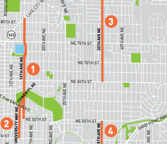 Northeast Seattle Street Concepts Presented