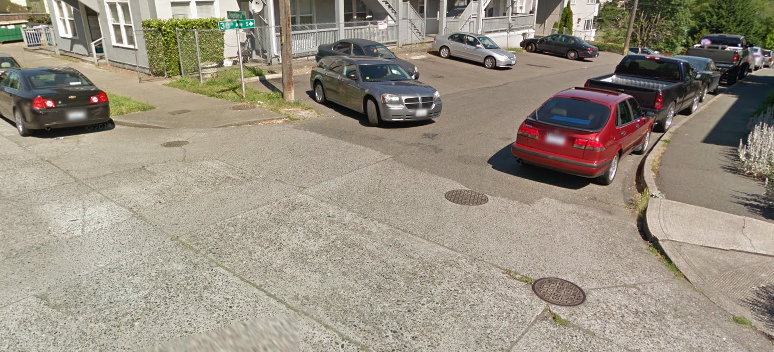 Current condition of 38th Ave S and S Angeline Street (Google Maps)