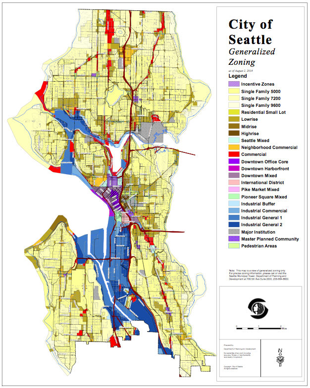 city of seattle zoning map To Open Up Cities Make Single Family Zones More Flexible city of seattle zoning map