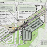 The future light rail station in Lynnwood. (City of Lynnwood)