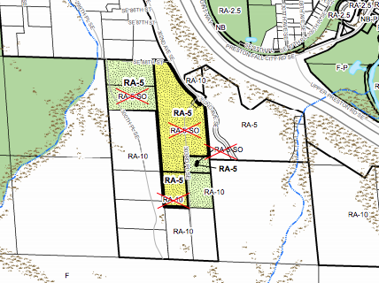 Zoning change proposed near Preston. (King County)