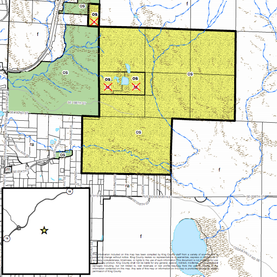FLUM changes proposed near Hobart. (King County)