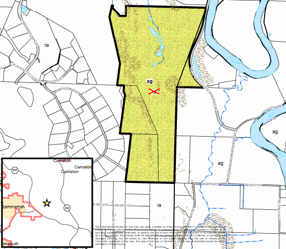 FLUM change proposed near Sammamish. (King County)