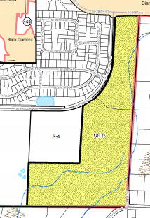 Contingent zoning change near Black Diamond. (King County)