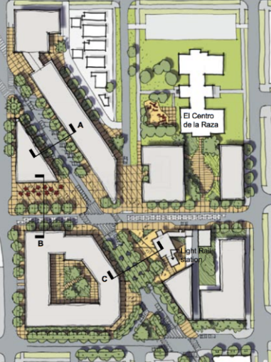 North Beacon Hill town center plans (SDOT)