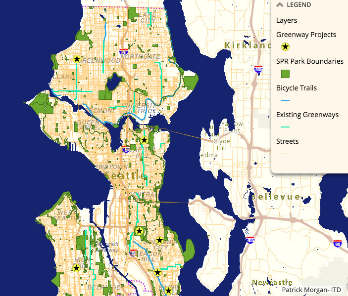 Access throughout Seattle. (City of Seattle)