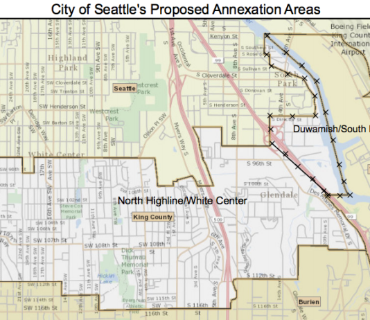 Seattle Evaluates Possible Annexations Of North Highline And Duwamish “Sliver”