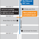 Ballard Bus Only Lane