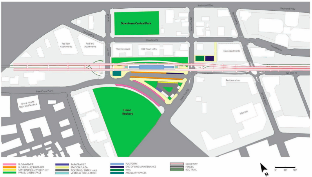 Concept 2 area plan. (City of Redmond)