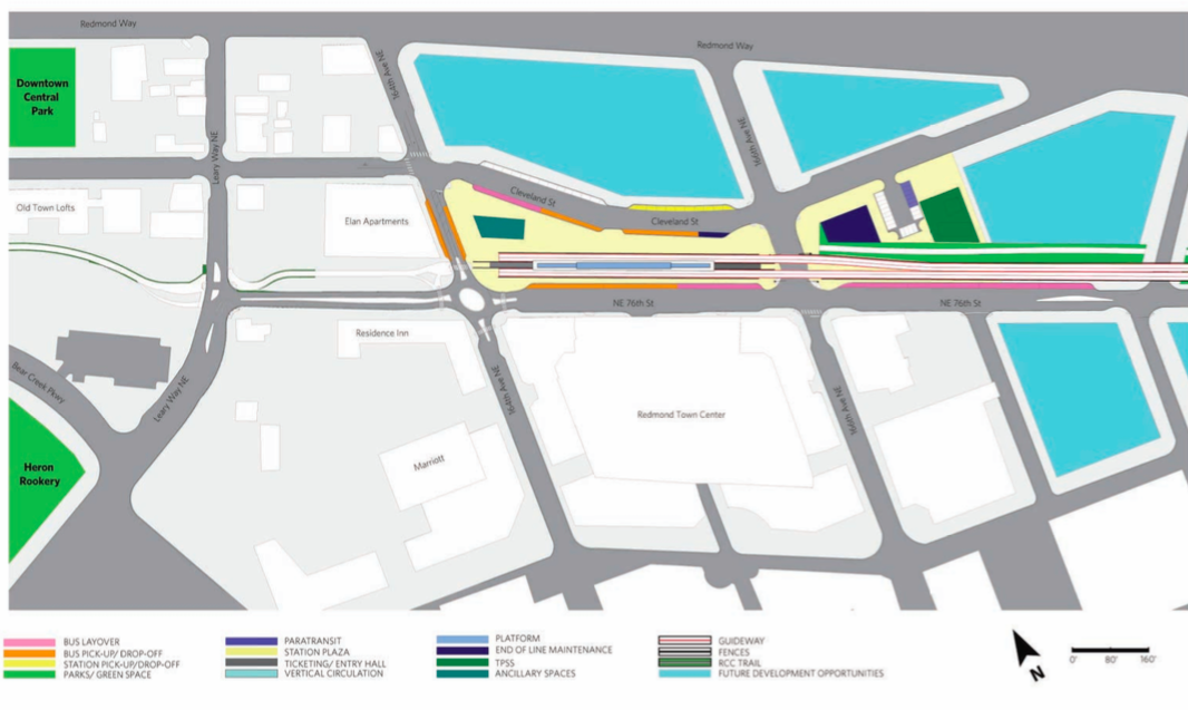 Concept 4 area plan. (City of Redmond)