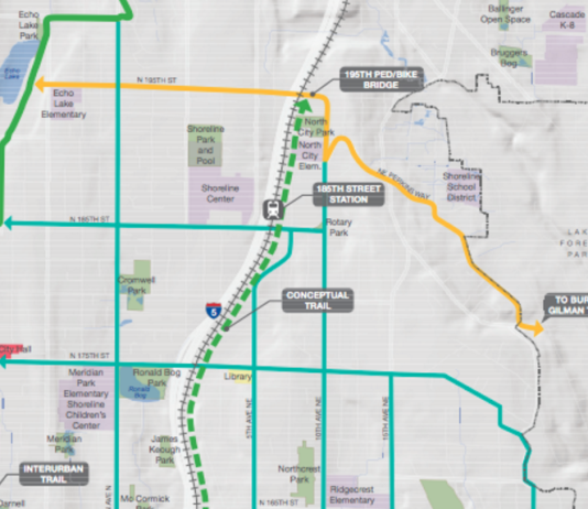 Shoreline Seeks A “Trail Along The Rail”