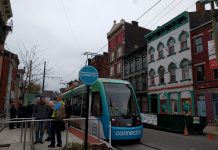 Disregard Douthat; Spread The Successful Strategies Of Liberal Cities Cincinnati Streetcar at Findlay Market