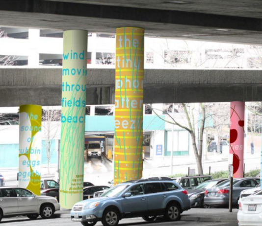 You Can Help Pick Colorful Columns For I-5 In First Hill