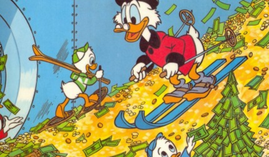 Bertha Holes Through Revealing Scrooge McDuck’s Lair