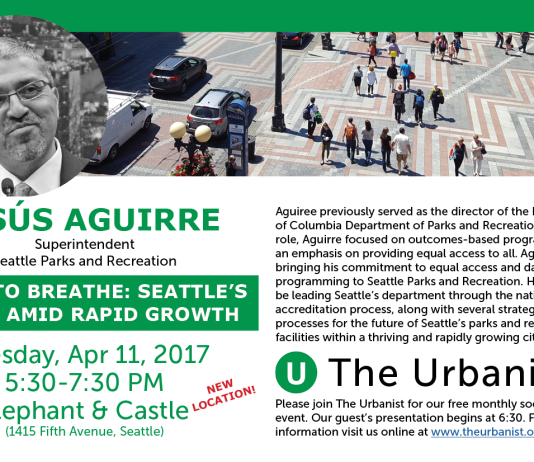 Reminder: Next Urbanist Meetup is Tomorrow, April 11th