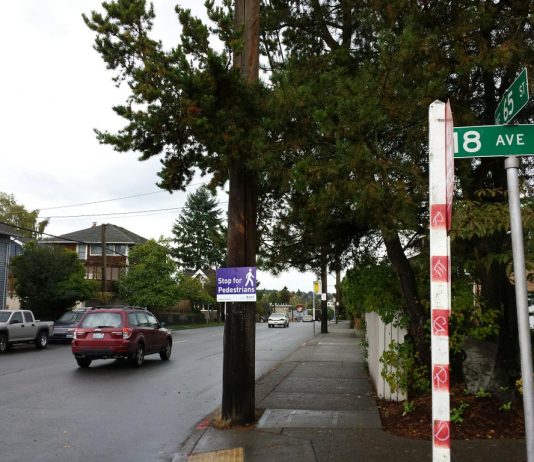 NE 65th St Plans Move Ahead with Reduced Sidewalks, Lack of Crossings