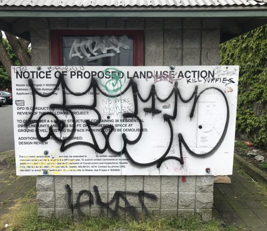 Notice Of Proposed Sign Use Action: Seattle Updating Design Of Land Use Signs