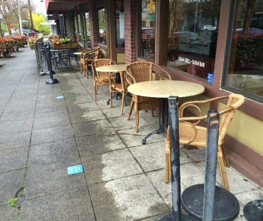 Seattle’s Sidewalk Café Are Going Fence-Free