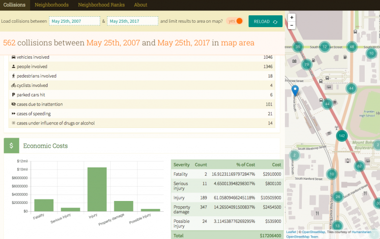 Click here to try out the interactive data visualization map. (Tim Ganter)