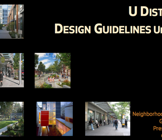 U District Design Guidelines To Get Major Overhaul