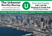 Next Urbanist Meetup Is Tuesday, August 8