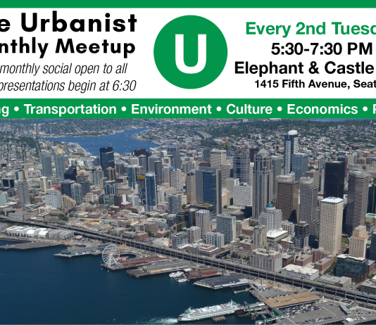 Next Urbanist Meetup is Tomorrow, September 12