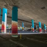 First Hill Painted Columns