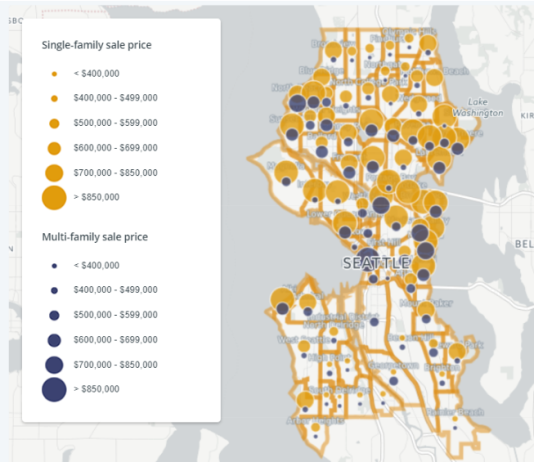 Map of the Week: The High Cost of Single Family Housing