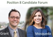 September 14: Mosqueda and Grant Square Off at Wallingford Forum