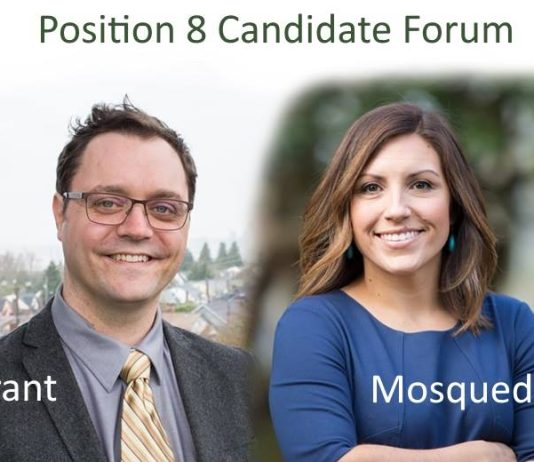 September 14: Mosqueda and Grant Square Off at Wallingford Forum