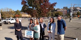 Cary Moon’s Transit Plan: Bus Lanes, Bike Lanes, and Safer Sidewalks
