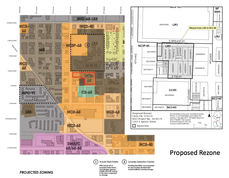Context of the rezone. (City of Seattle)