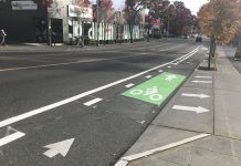 New Bike Lane Aims To Prevent Burger-Related Collisions