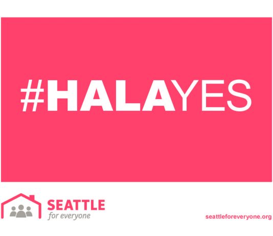 Join Seattle for Everyone at #HALAyes Celebration November 14th
