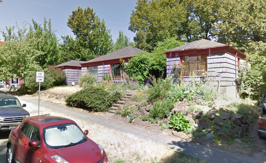 Existing fourplex owned by Liebowitz. (Google Maps)