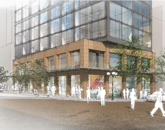 First Look at 14-Story Hotel Planned across from Pike Place Market