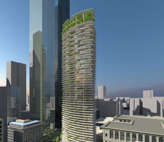 57-Story Proposal for Civic Square Gets Second Design Review Tomorrow