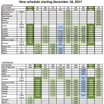 New Amtrak Cascades Schedule