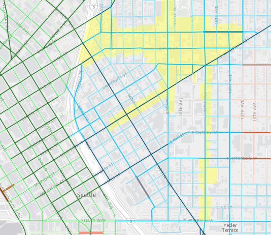 Map of the Week: Seattle’s Street Typologies