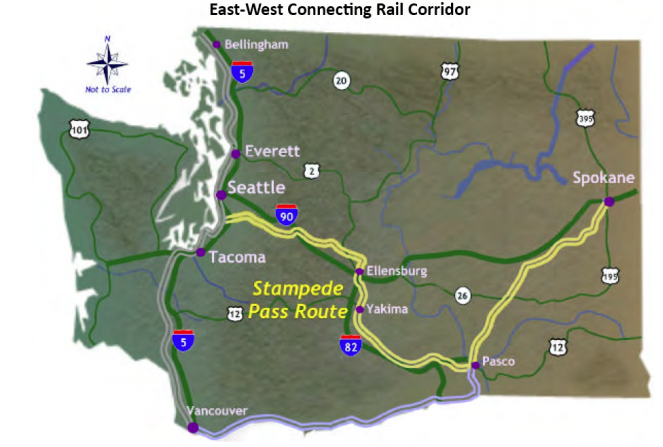 Ridership could top 400,000 by 2035 according the study. (WSDOT / CH2M)