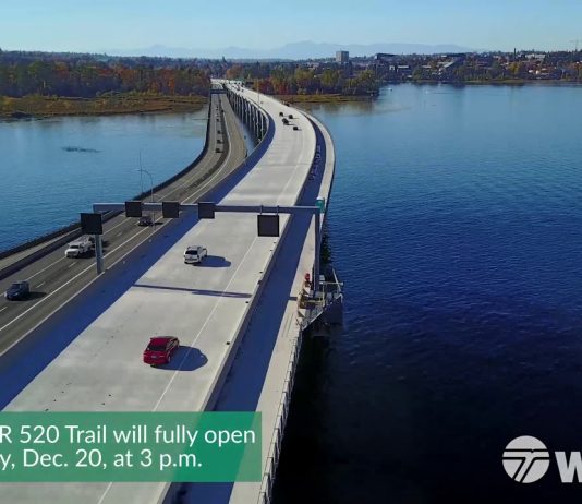 Sunday Video: SR-520 Bicycle and Pedestrian Trail Opening