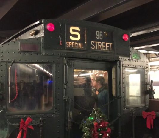 Sunday Video: Subterranean Christmas Train