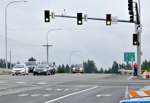 Community Transit Adds Queue Jump on 128th St SW in South Everett