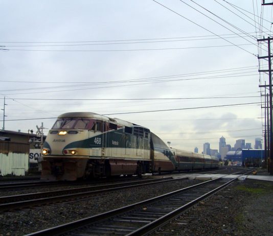 For Now, Fewer Amtrak Cascades Trains Running Between Seattle and Portland