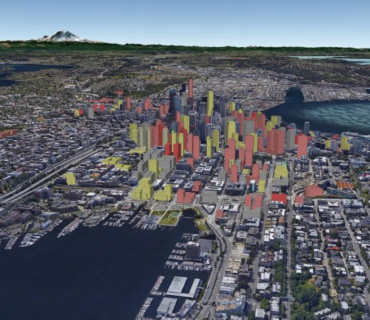 Local Architect Renders Highrise Seattle of the Near Future