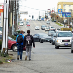 Stretches of Aurora Avenue lack sidewalks