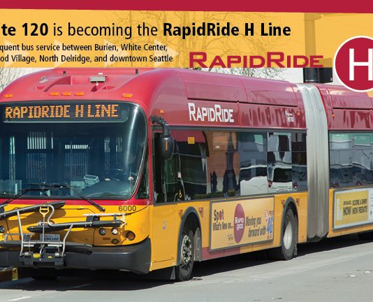 $14 Million Investment Will Help Transform Route 120 Into The RapidRide H Line